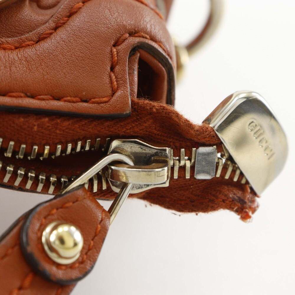 GUCCI Brown Leather Tote Bag - Picture 9 of 16